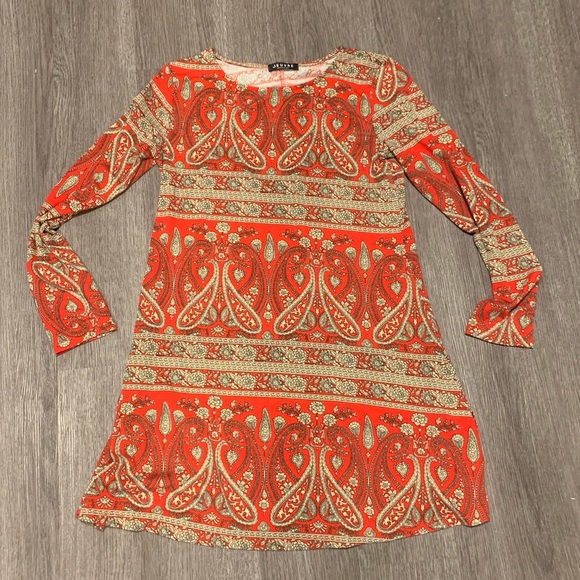 Oeuvre Dresses & Skirts - Patterned Work Dress